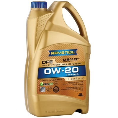 Imagen del producto ACEITE SINTETICO DFE 0W20 4 LT.