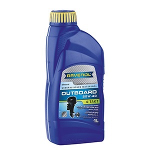 Imagen del producto *ACEITE MINERAL OUTBOARD 4T 25W40 1 LT.