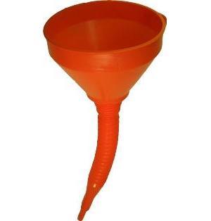 Imagen del producto EMBUDO DE PLASTICO CON CUELLO FLEXIBLE 160 MM
