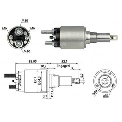Imagen del producto AUTOMATICO BOSCH 24V SCA 4 SERIES P. R. T (ZM 3-639)