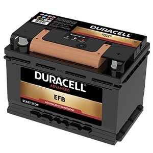 Imagen del producto BAT DURACELL EFB 72A (- +) CCA650