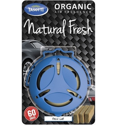 Imagen del producto AROMATIZANTE ORGANIC NATURAL FRESH LATA EN BLISTER NEW CAR
